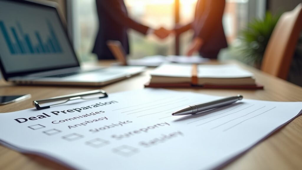 Deal preparation checklist