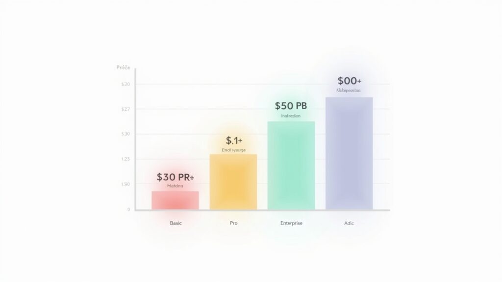 Price comparison chart