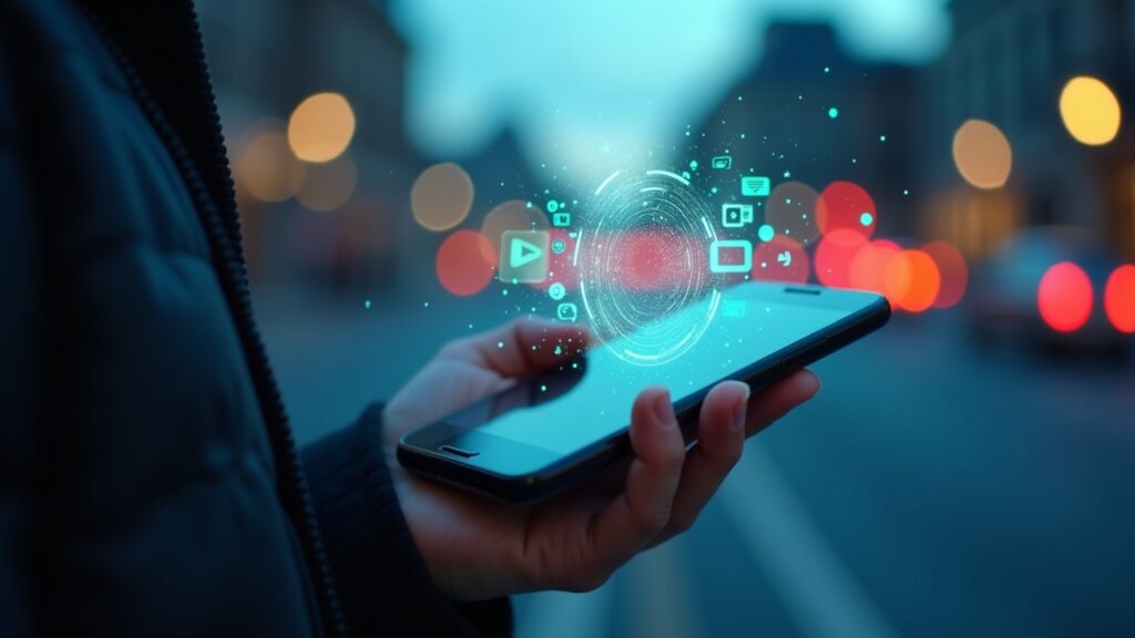 Mobile push notification