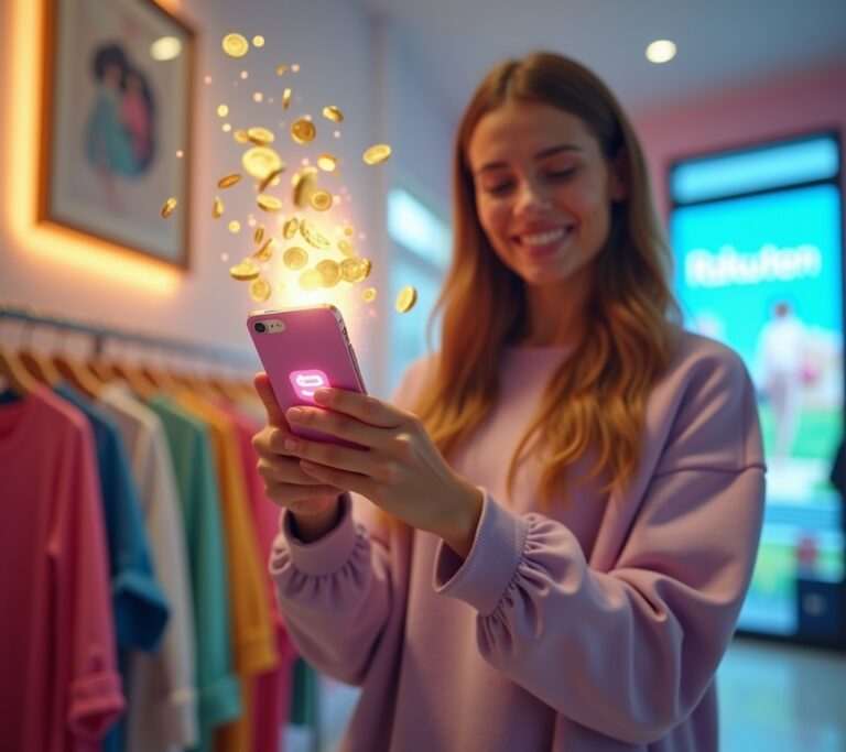 Rakuten app with fashion stores