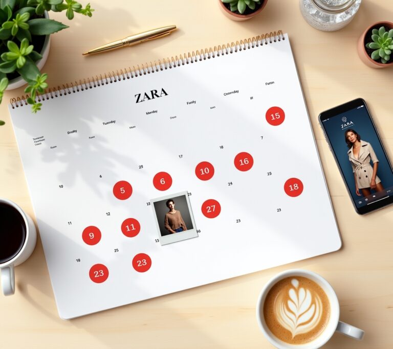 Zara sale calendar overview
